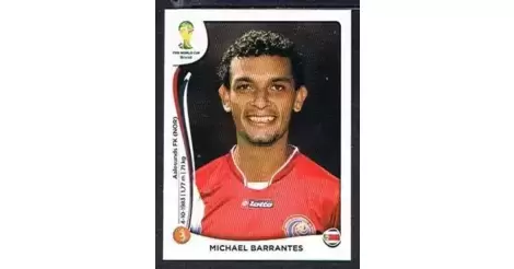 Michael Barrantes Sticker 292 Panini WM Worldcup 2014 