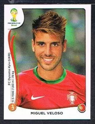 Fifa World Cup Brasil 2014 - Miguel Veloso - Portugal