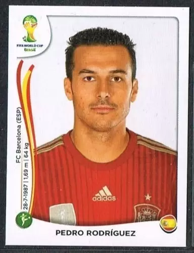 Fifa World Cup Brasil 2014 - Pedro Rodríguez - España