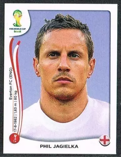 Fifa World Cup Brasil 2014 - Phil Jagielka - England