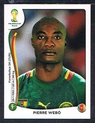 Fifa World Cup Brasil 2014 - Pierre Webó - Cameroun