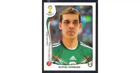 Panini Sticker 497 Rafael Marquez Mexico Mexiko WM 2002 Korea Japan 