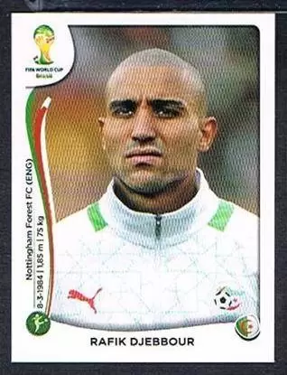 Fifa World Cup Brasil 2014 - Rafik Djebbour - Algérie