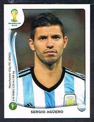 Fifa World Cup Brasil 2014 - Sergio Agüero - Argentina