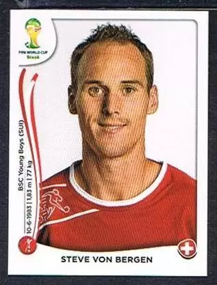 Fifa World Cup Brasil 2014 - Steve Von Bergan - Switzerland