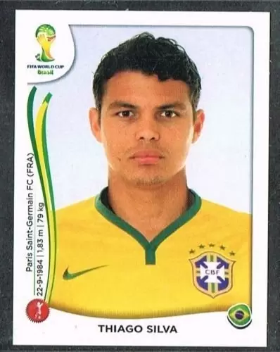 Fifa World Cup Brasil 2014 - Thiago Silva - Brasil