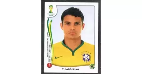 PANINI STICKER FIFA NUMBER 35 Thiago Silva WORLD CUP 2014 