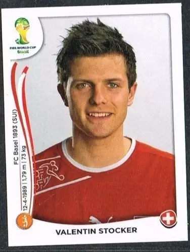 Fifa World Cup Brasil 2014 - Valentin Stocker - Switzerland