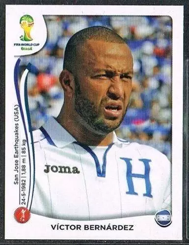 Fifa World Cup Brasil 2014 - Víctor Bernárdez - Honduras