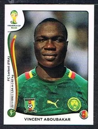 Fifa World Cup Brasil 2014 - Vincent Aboubakar - Cameroun