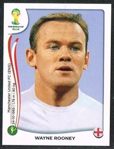 Fifa World Cup Brasil 2014 - Wayne Rooney - England