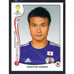 Panini 379 Yasuyuki Konno Japan FIFA WM 2010 Südafrika 
