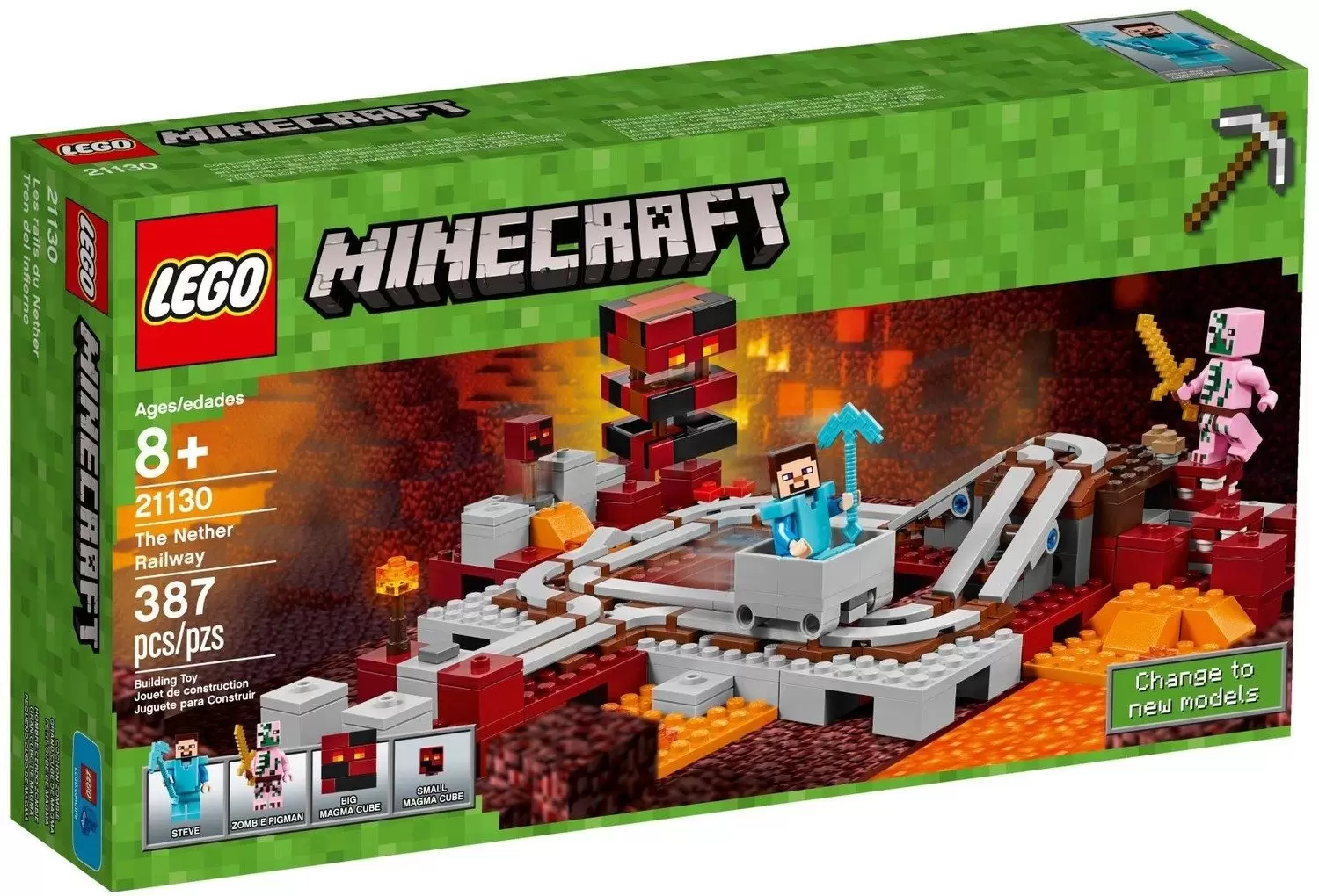 LEGO Minecraft - The Nether Railway