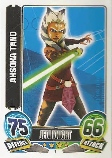 Force Attax Série 5 - Ahsoka tano