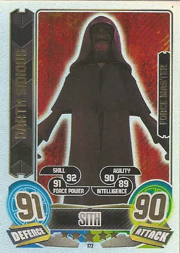 Force Attax: Series 5 - Force Master : Darth Sidious
