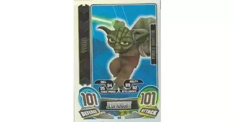 Carta de Jogo: Yoda (Star Wars Force Attax(The Force Awakens) Col