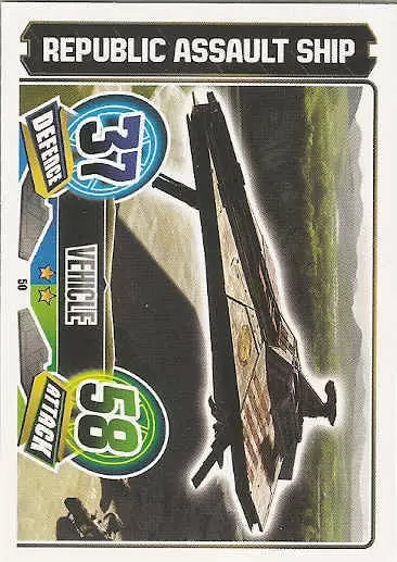 Force Attax: Series 5 - Republic Assault Ship