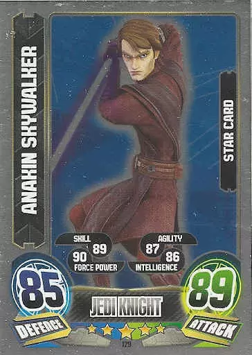 Force Attax: Series 5 - Star Card : Anakin Skywalker
