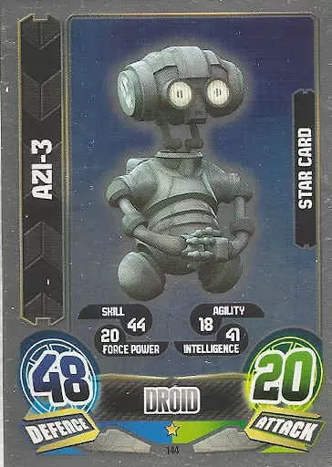 Force Attax: Series 5 - Star Card : AZI-3