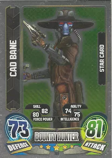 Force Attax: Series 5 - Star Card : Cad Bane