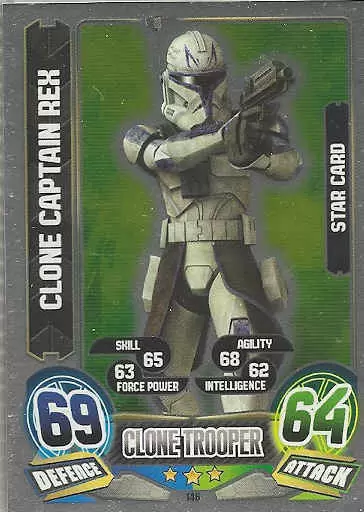 Force Attax: Series 5 - Star Card : Clone Captain Rex