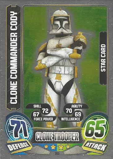 Star Wars Force Attax  Commander Cody #018 