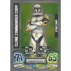 Star Card : Clone Commander Cody