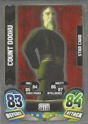 Force Attax: Series 5 - Star Card :  Count Dooku