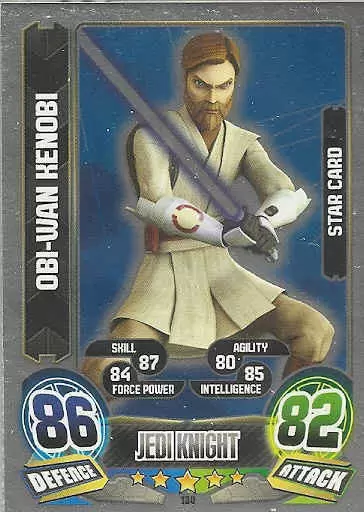 Force Attax Série 5 - Star Card : Obi-Wan Kenobi