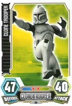 Star Wars Force Attax: Series 3 (Clone Wars) - Clone Trooper