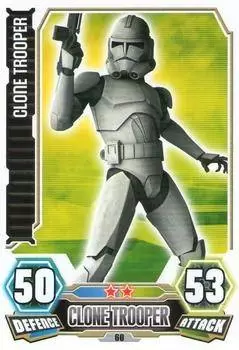 Star Wars Force Attax : Série 3 (Clone Wars) - Clone Trooper