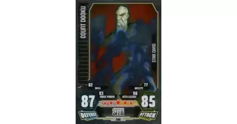 Count Dooku  #087 Force Attax Serie 3 