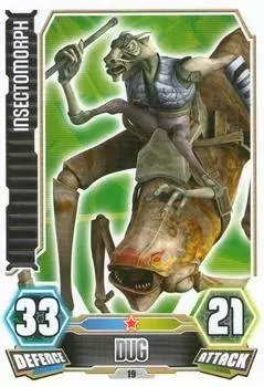 Star Wars Force Attax: Series 3 (Clone Wars) - Insectomorph