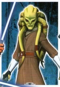 Force Attax Serie 2 Jedi Knight Clone Trooper #187 