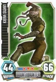 Star Wars Force Attax: Series 3 (Clone Wars) - Kiera Swan
