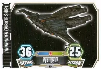 Star Wars Force Attax : Série 3 (Clone Wars) - Marauder (Pirate Ship)