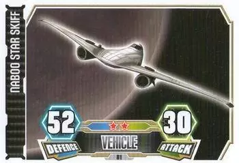 Star Wars Force Attax : Série 3 (Clone Wars) - Naboo Star Skiff