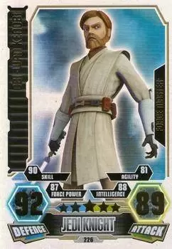 Star Wars Force Attax: Series 3 (Clone Wars) - Obi-Wan Kenobi