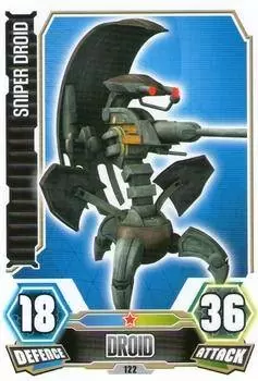 Star Wars Force Attax: Series 3 (Clone Wars) - Sniper Droid