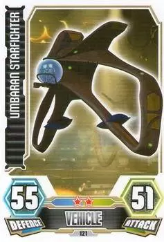 Star Wars Force Attax : Série 3 (Clone Wars) - Umbaran Starfighter