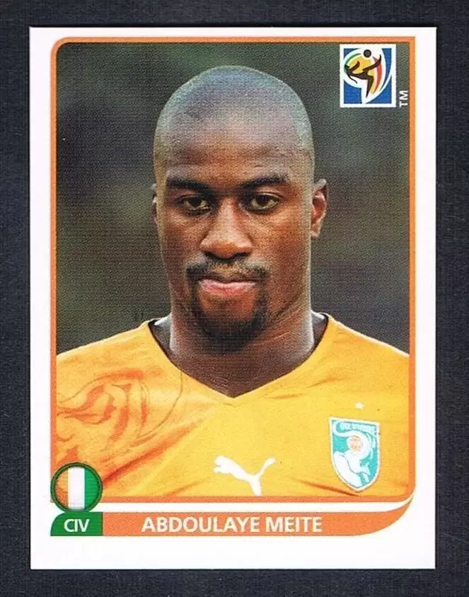 FIFA South Africa 2010 - Abdoulaye Meite - Côte D\'Ivoire