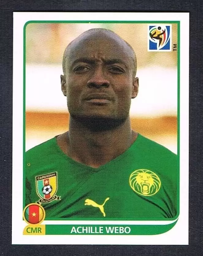 FIFA South Africa 2010 - Achille Webo - Cameroun