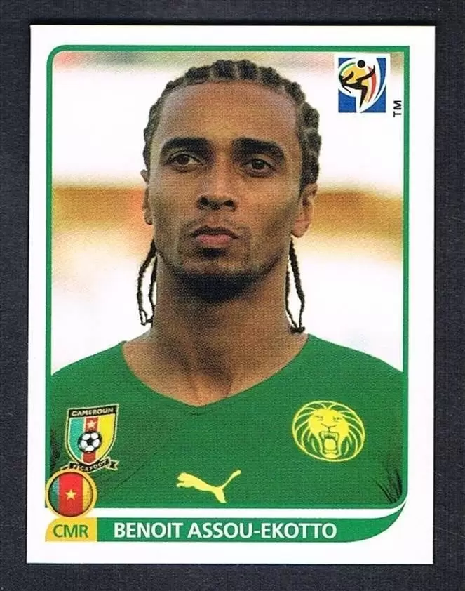 Panini 104 Eric Choupo-Moting Kamerun FIFA WM 2014 Brasilien 