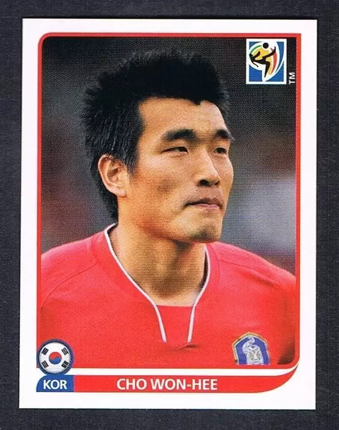 FIFA South Africa 2010 - Cho Won-Hee - République de Corée