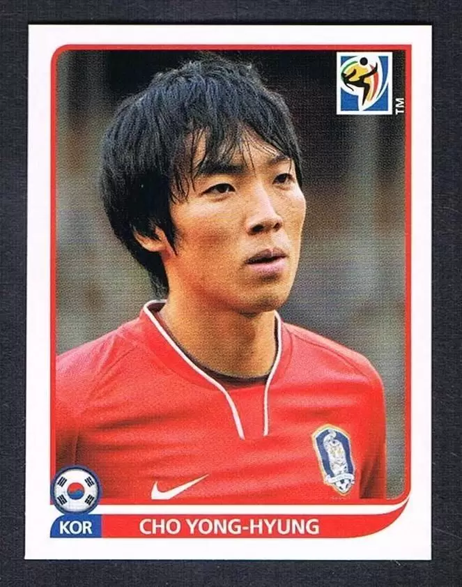 FIFA South Africa 2010 - Cho Yong-Hyung - République de Corée
