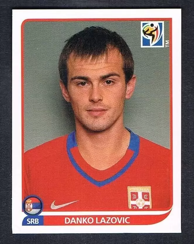 FIFA South Africa 2010 - Danko Lazovic - Serbie