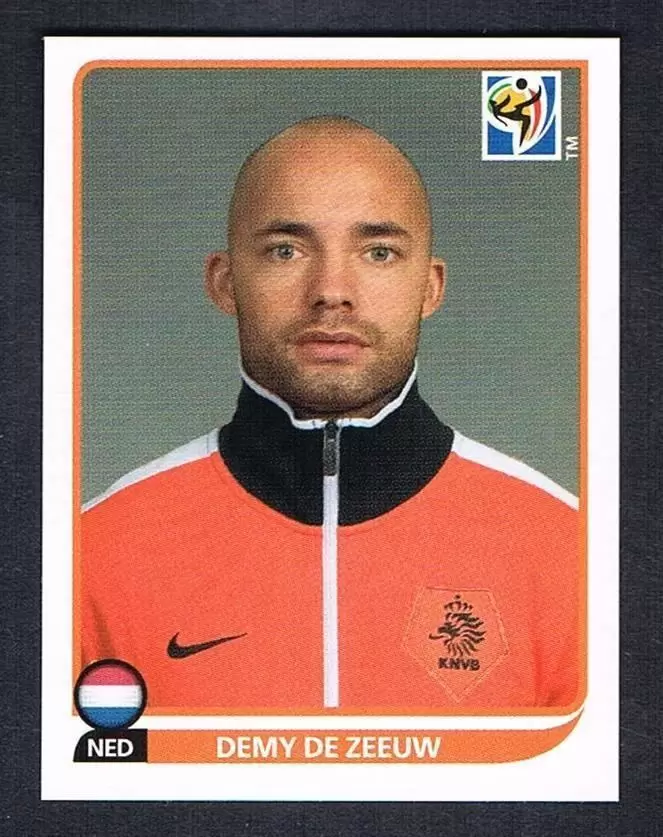 FIFA South Africa 2010 - Demy De Zeeuw - Pays-Bas
