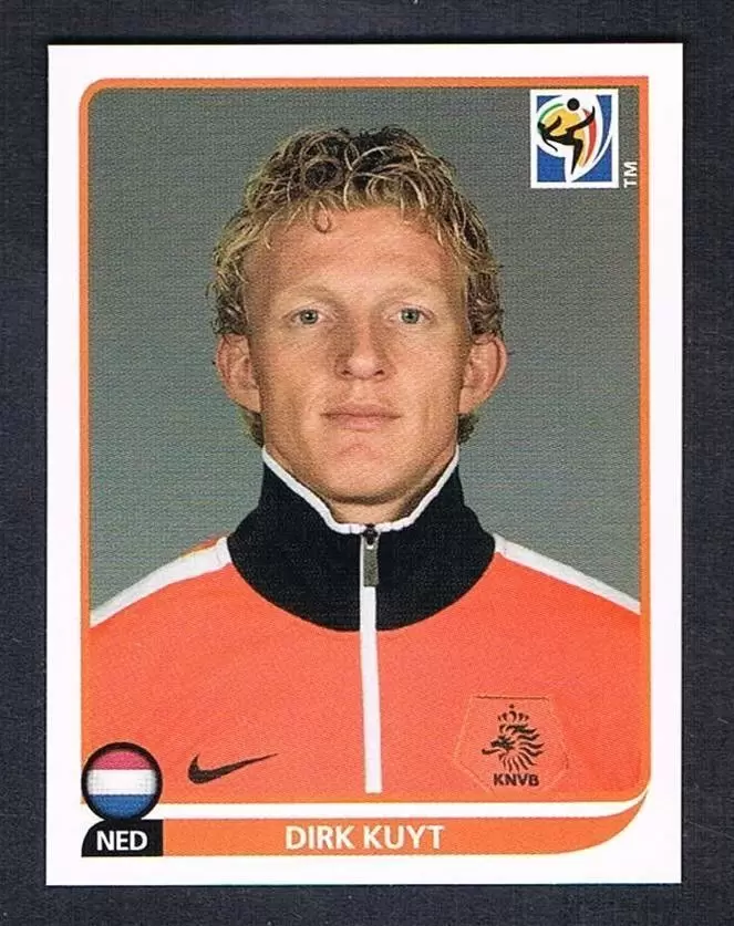 FIFA South Africa 2010 - Dirk Kuyt - Pays-Bas