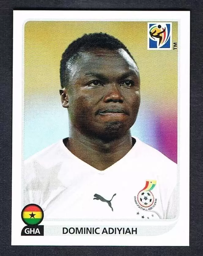 FIFA South Africa 2010 - Dominic Adiyiah - Ghana