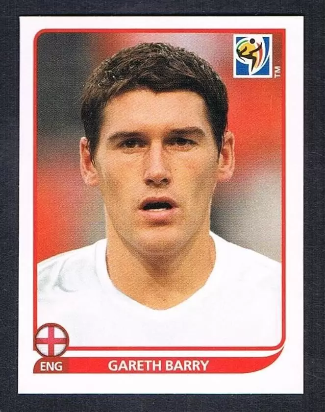 FIFA South Africa 2010 - Gareth Barry - Angleterre